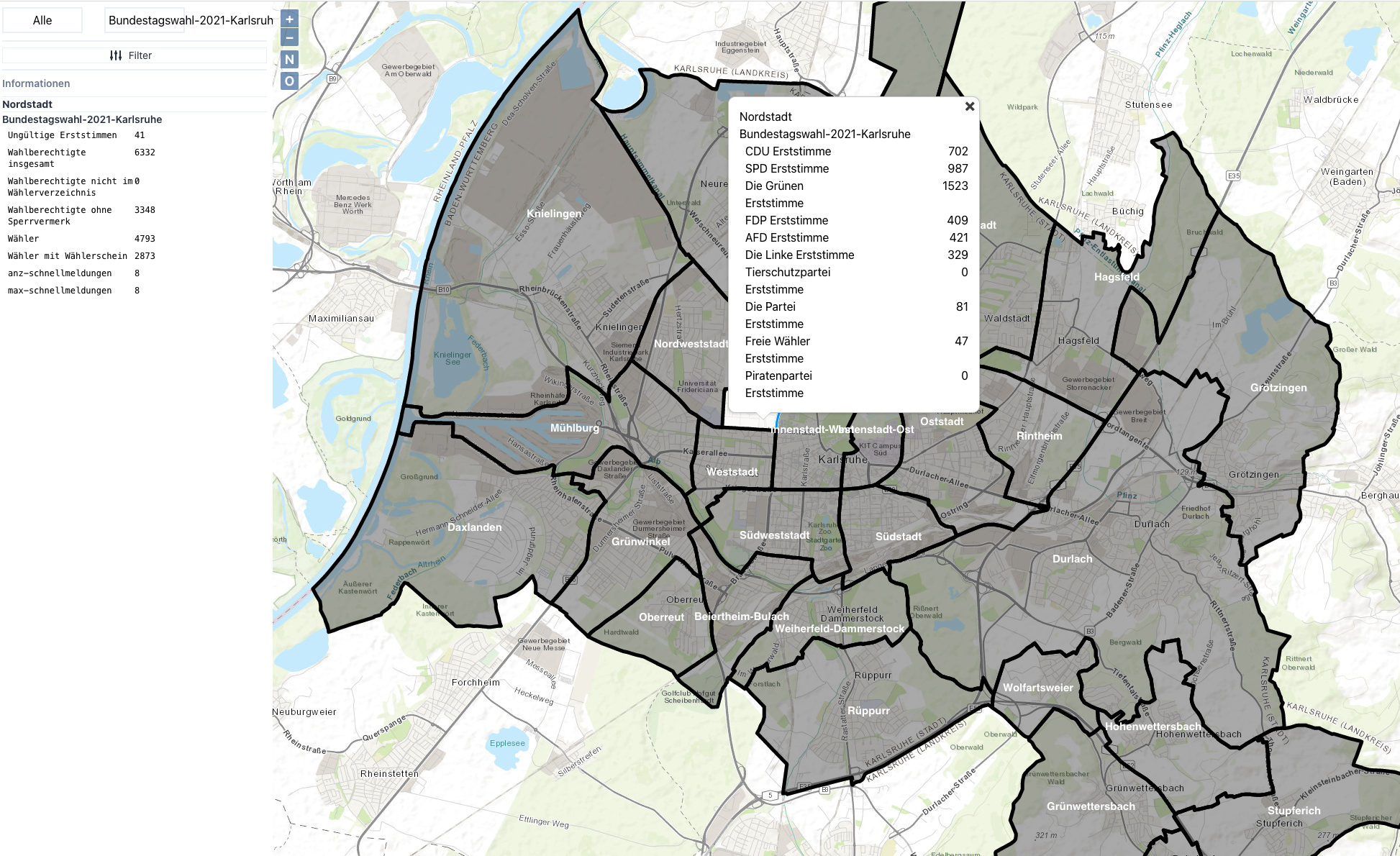 Election karlsruhe